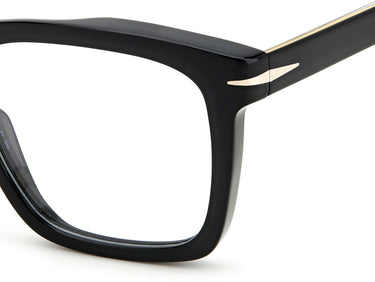 Designer Men David Beckham Eyeglasses: Black - SpecSMART Eye Clinic (Side View)